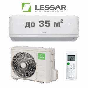 Кондиционер LESSAR LS-H12KFE2/LU-H12KFE2 Cool+ (сплит-система), до 35 м²