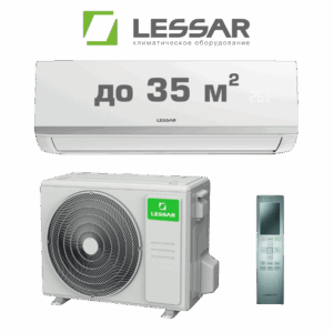 Кондиционер LESSAR LS-HE12KCE2A/LU-HE12KCE2A Flex Cool (сплит-система), до 35 м²