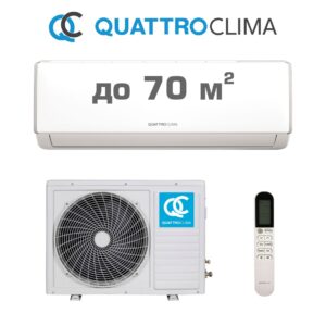 Кондиционер QuattroClima QV-BE24WD/QN-BE24WD Bergamo Настенная сплит-система до 70 м²