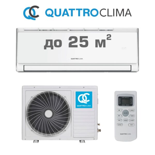 Кондиционер QuattroClima QV-VN09WD/QN-VN09WD Vento Настенная сплит-система до 25 м²